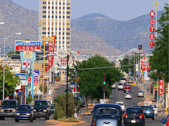 Image of Alnuquerque city street