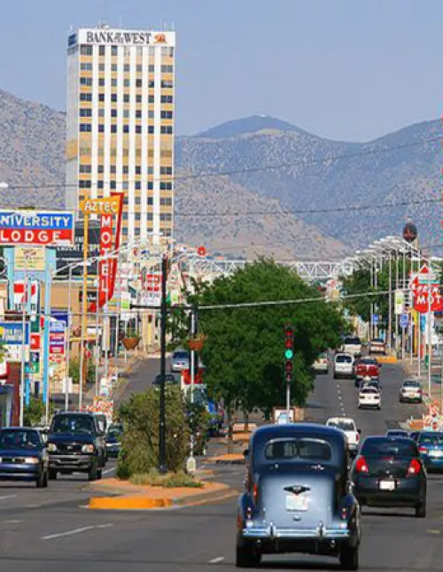 Image of Alnuquerque city street
